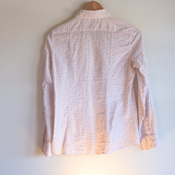 BANANA REPUBLIC Women's Floral Design Long Sleeve Blouse, Small - Picture 2 of 6